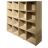 Стеллаж ЛДСП 16 ячеек