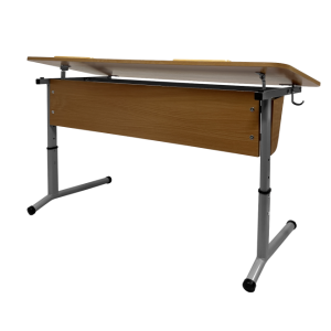 Стол ученический регулируемый СУ-5Р с наклонной столешницей