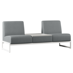 Диван двухместный со столиком в центре TRINITI