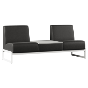 Диван двухместный со столиком в центре TRINITI