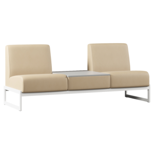 Диван двухместный со столиком в центре TRINITI