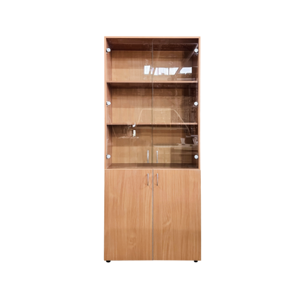 Шкаф широкий со стеклом для учебных кабинетов